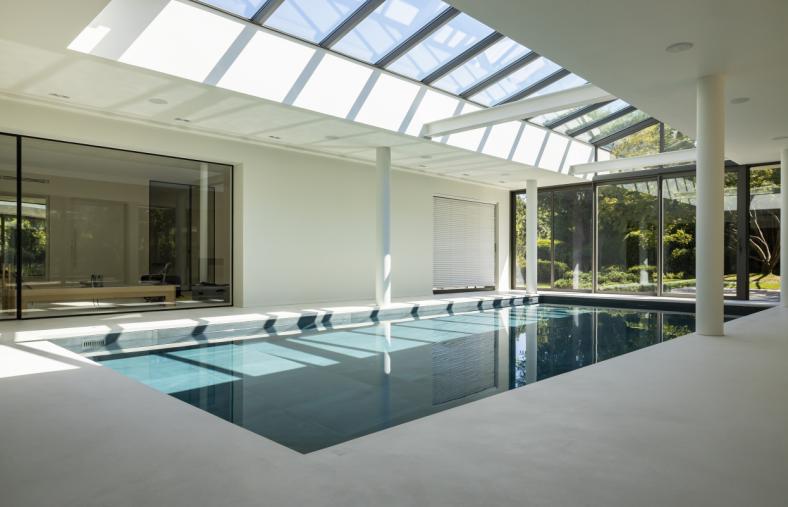 Binnenzwembad aangelegd door Total Pool Concept